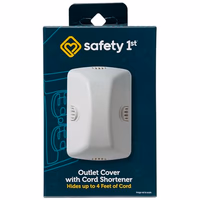 Safety 1st Outlet Cover with Cord Shortener for Baby Proofing thumbnail 1