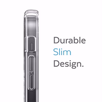 Speck iPhone 12 Clear Case - Drop Protection Fits iPhone 12 Pro & iPhone 12 Phones - Built for MagSafe - Anti-Yellowing & Anti-Fade with Dual Layer Slim Design 6.1 Inch - Perfect Clear Presidio thumbnail 4