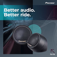 Pioneer TS-T15 3/4" 120 W Max Power, Polyester Fiber Soft Dome - Tweeter (pair) thumbnail 2
