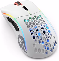 GLORIOUS Model D Wireless Gaming Mouse - 69g Superlight, Lag Free 2.4Ghz Wireless, Up to 71 Hour Battery, RGB, BAMF Sensor, Ergonomic, 6 Buttons - Matte White thumbnail 1