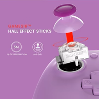 GameSir G7 SE Wired Controller for Xbox Series X|S, Xbox One & Windows 10/11, Plug and Play Gaming Gamepad with Hall Effect Joysticks/Hall Trigger, 3.5mm Audio Jack (Purple) thumbnail 2