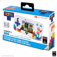 My Arcade Tetris Gamer V: Tetris Game preloaded with 200 Bonus Games, Arcade Classics, 2.5 Inch Screen thumbnail 1