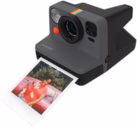 Polaroid Now 3rd Generation I-Type Instant Camera + Film Bundle - Now Black Camera + 16 Color Photos (6560) thumbnail 2