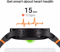 Samsung Galaxy Watch FE 40mm LTE AI Smartwatch w/Fitness Tracking, BIA Sensor, Personalized HR Zones, Heart Rate Tracker, Sleep Monitor, 2024, Pink Gold [US Version, 1Yr Manufacturer Warranty] thumbnail 5