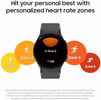 Samsung Galaxy Watch FE 40mm LTE AI Smartwatch w/Fitness Tracking, BIA Sensor, Personalized HR Zones, Heart Rate Tracker, Sleep Monitor, 2024, Pink Gold [US Version, 1Yr Manufacturer Warranty] thumbnail 4