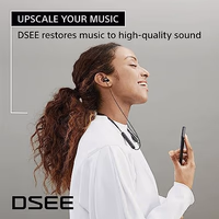 Sony WI-C100 Wireless in-Ear Bluetooth Headphones with Built-in Microphone, Black thumbnail 3