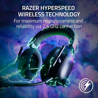 Razer BlackShark V2 Pro Wireless Xbox Gaming Headset: 50mm Drivers - Super Wideband Mic - Noise Isolating Earcups - for Xbox, PS5, Nintendo Switch 2, PC, Mac - Bluetooth, USB-C - 70hr Battery - Black thumbnail 5