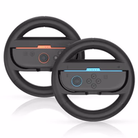 Switch Steering Wheel for Nintendo Switch 2,Mario Kart Racing Wheel for 2 Joy Cons Controller,2 Pack Nintendo Switch Steering Wheel Fit Mario Kart World/Mario Kart 8 Deluxe Switch Accessories(2025) thumbnail 1