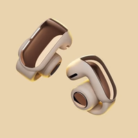 Bose Ultra Open Earbuds - Bluetooth Open Ear Earbuds with OpenAudio for Awareness, Clip-On Design for Comfort, Water Resistant, Up to 48 Hrs of Playtime, Driftwood Sand - Limited Edition Color thumbnail 3