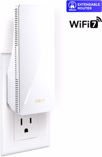 ASUS RP-BE58 BE3600 Dual Band WiFi 7 (802.11be) Range Extender, AiMesh Extender for Seamless mesh WiFi; Works with Any WiFi Router thumbnail 3