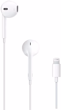 Apple EarPods Headphones with Lightning Connector, Wired Ear Buds for iPhone with Built-in Remote to Control Music, Phone Calls, and Volume thumbnail 1
