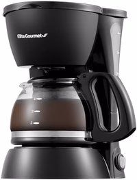Elite Gourmet EHC4128 Automatic 4-Cup Brew & Drip Coffee Maker with Pause N Serve, Glass Carafe, Reusable Filter, On/Off Switch, Keep Warm, Water Level Indicator, Black thumbnail 1