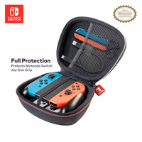 RDS - Officially Licensed Nintendo Switch Game Traveler Controller Case - Hard Shell Ballistic Nylon Case, Securely Holds Your Switch Pro Controller, Mesh Pocket Holds Cables thumbnail 3