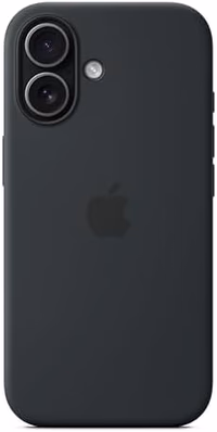 Apple iPhone 17 Silicone Case with MagSafe and Camera Control: Lightweight Phone Case, Wireless Charging Compatible, Smooth Matte Finish; Black thumbnail 5