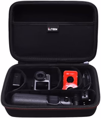LTGEM Action Camera Case Compatible with GoPro Hero 13/12 / 11/10 / 9/8 / 7/6 / 5 / Go Pro MAX2 / MAX Action Camera, Accessories Carrying Storage Bag (Moveable Dividers) thumbnail 1