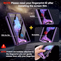 Hekodonk for Samsung Galaxy S25 Ultra Case Glitter,Compatible with MagSafe[Built-in Tempered Glass Screen Protector & Camera Lens Protection] Full Body Shockproof Protective Bling Phone Case,Amethyst thumbnail 3