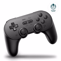 8BitDo Pro 2 Bluetooth Controller for Switch/Switch 2, Hall Effect Joysticks, 2 Pro Back Paddle Buttons, Wireless Gaming Controller for Switch, PC, Android, and Steam Deck & Apple (Black Edition) thumbnail 1
