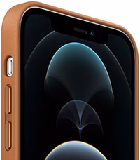 Apple iPhone 12 Pro Max Leather Case MHKL3ZM/A Saddle Brown thumbnail 2