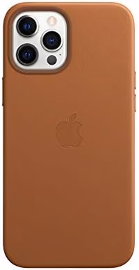 Apple iPhone 12 Pro Max Leather Case MHKL3ZM/A Saddle Brown thumbnail 1