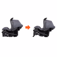 Baby Trend EZ-Lift™ Plus Infant Car Seat, Ultra Grey – Newborn Comfort Padding, Lightweight Carry Build, Adjustable Harness System thumbnail 5