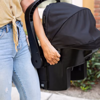 Baby Trend EZ-Lift™ Plus Infant Car Seat, Ultra Grey – Newborn Comfort Padding, Lightweight Carry Build, Adjustable Harness System thumbnail 2