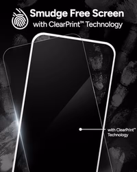 ZAGG Glass+ Screen Protector for iPhone 16 Pro Max – 3X Stronger Tempered Glass with Reinforced Edges, Scratch & Smudge Resistant, InvisibleShield, Easy Installation thumbnail 5