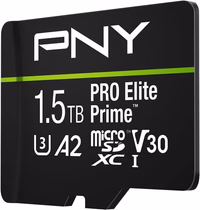 PNY 1.5TB PRO Elite Prime C10 U3 V30 A2 microSDXC Flash Memory Card – Ultra-Fast Speeds, Read 200MB/s, Write 150MB/s, 4K UHD, Full HD, UHS-I, for Smartphones, Drones, Action Cameras thumbnail 5