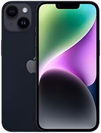 Apple iPhone (Amazon Renewed Premium) 14, 128GB, Midnight - Unlocked thumbnail 1