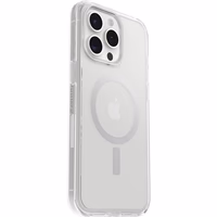 OtterBox iPhone 15 Pro MAX (Only) Symmetry Series Clear Case (Clear), Snaps to MagSafe, Ultra-Sleek, Raised Edges Protect Camera & Screen thumbnail 4