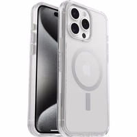 OtterBox iPhone 15 Pro MAX (Only) Symmetry Series Clear Case (Clear), Snaps to MagSafe, Ultra-Sleek, Raised Edges Protect Camera & Screen thumbnail 5