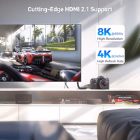 Cable Matters 48Gbps 8K Micro HDMI Coiled Cable 1-3ft with 8K@60Hz, 4K@240Hz and HDR Support, Micro HDMI Cable Coiled for Laptops, Cameras, DSLRs, Camcorders, Portable Screens and Monitors thumbnail 4