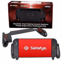 Satisfye - ZenGrip 2, Compatible with Nintendo Switch 2 - Comfortable & Ergonomic, Joy Con & Switch Control, Accessories Designed for Gamers, Black (Fits Switch 2 only) thumbnail 1