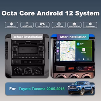 4+32G 8 Core Android Car Radio Stereo for Toyota Tacoma 2005-2015 with Wireless CarPlay/Android Auto, 9 Inch HD Touchscreen Car Radio with AM/FM/RDS Backup Camera Bluetooth WiFi GPS SWC thumbnail 2