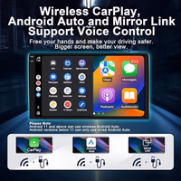 4+32G 8 Core Android Car Radio Stereo for Toyota Tacoma 2005-2015 with Wireless CarPlay/Android Auto, 9 Inch HD Touchscreen Car Radio with AM/FM/RDS Backup Camera Bluetooth WiFi GPS SWC thumbnail 3