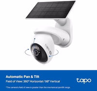 Tapo 4K Outdoor Pan/Tilt Wireless Security Camera - Battery with Solar Charging, 360° Motion Track, 24/7 Capture, Person/Vehicle Detection, Subscription-Free Local Storage or Optional Cloud, C660 KIT thumbnail 4