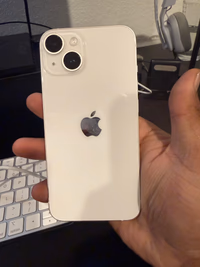 Apple iPhone (Amazon Renewed Premium) 14, 128GB, Starlight - Unlocked (Brand New) thumbnail 2
