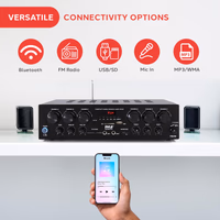 Pyle Bluetooth Wireless Home Amplifier System Micro SD PTA62BT.5 thumbnail 3