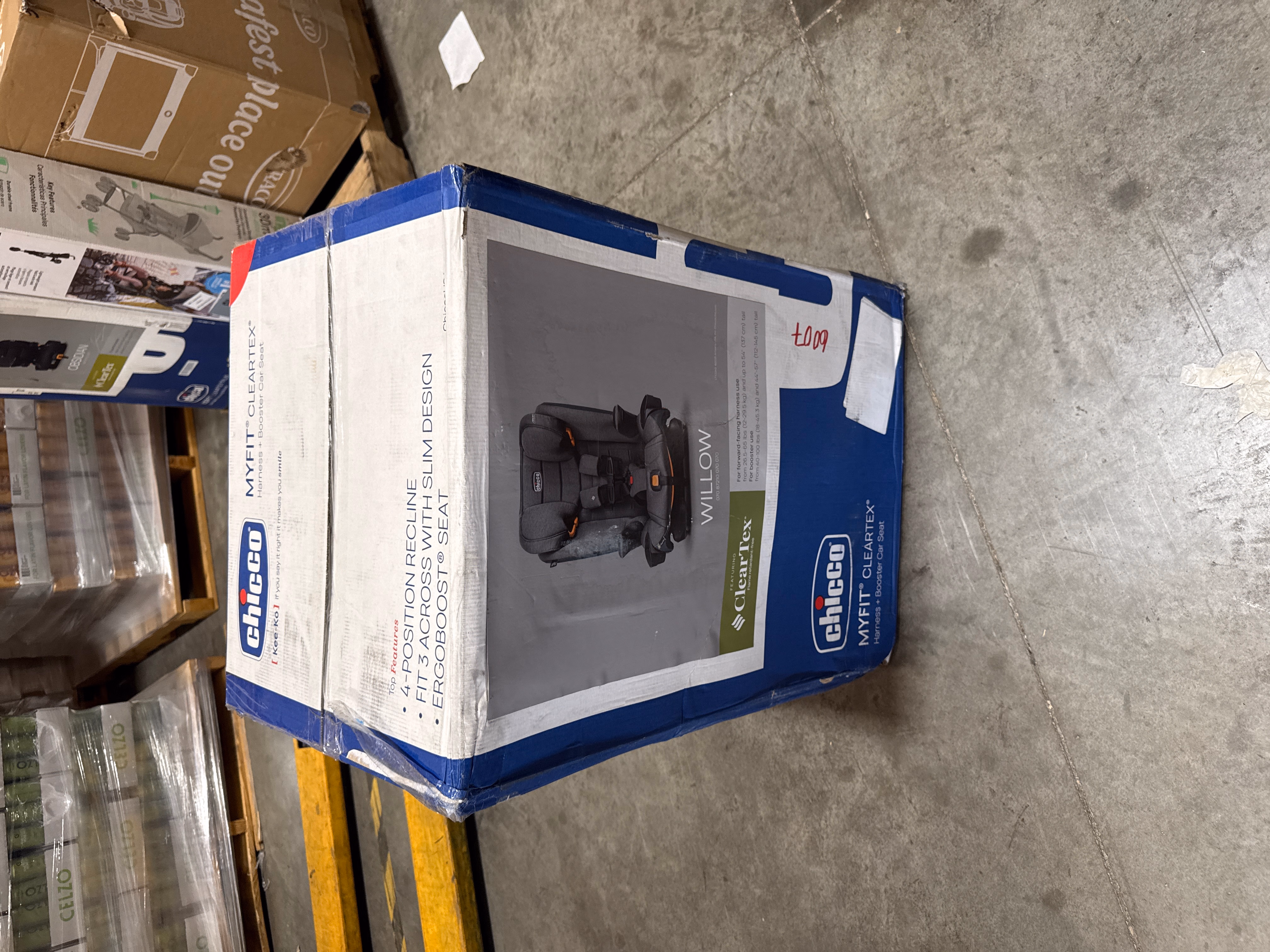 Chicco MyFit Harness + Booster Car Seat, 5-Point Harness and High Back Seat thumbnail 3