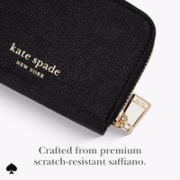 kate spade new york Devin Zip Magnetic Wallet/Card Holder - Compatible with MagSafe Phones and Cases - Black thumbnail 5