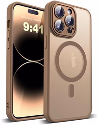 YEMORAN Compatible with iPhone 14 JFGCX-14PR-BR Desert Brown thumbnail 1