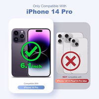 YEMORAN Compatible with iPhone 14 JFGCX-14PR-BR Desert Brown thumbnail 2