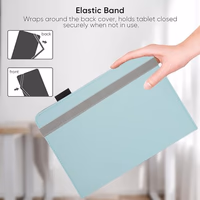 11 11.5 Inch Tablet Case,360 Degree Rotatable Kickstand Multiple Viewing Stand Case Cover for 10.5" 10.9" 11" 11.5" and All 10.5-11.5 Inch Touchscreen Tablet,Mint Green thumbnail 4