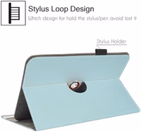 11 11.5 Inch Tablet Case,360 Degree Rotatable Kickstand Multiple Viewing Stand Case Cover for 10.5" 10.9" 11" 11.5" and All 10.5-11.5 Inch Touchscreen Tablet,Mint Green thumbnail 5