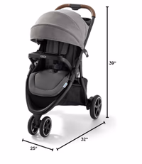 Graco Outpace LX All-Terrain 3-Wheel Baby Stroller 2203026 thumbnail 5