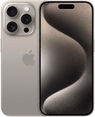 Apple iPhone (Amazon Renewed Premium) 15 Pro Max, 256GB, Natural Titanium - Unlocked thumbnail 1