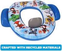 Spidey and His Amazing Friends "Team Up" Soft Potty Seat and Potty Training Seat - Soft Cushion, Baby Potty Training, Safe, Easy to Clean thumbnail 4