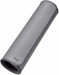 Logitech Desk Mat - Studio Series, Multifunctional Large Desk Pad, Extended Mouse Mat, Office Desk Protector with Anti-Slip Base, Spill-Resistant Durable Design, in Mid-Grey thumbnail 4