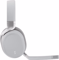 Fractal Design Scape Light - Wireless PC Gaming Headset - Detachable Flip-to-Mute Microphone with Noise Cancellation - Battery Life Up to 40 Hours - Configurable Ambient Lighting - Gray thumbnail 3