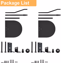 Adjustable Stand for Bose Speaker Stands, for OmniJewel Lifestyle 650, Surround Speaker 700, Floor Speakers Stands for Bose Floor Stand, with OmniJewel Bracket, Black (Pack of 2) thumbnail 2