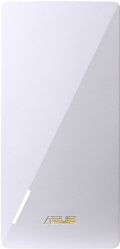 ASUS RP-AX58 AX3000 Dual Band WiFi 6 (802.11ax) Range Extender, AiMesh Extender for Seamless mesh WiFi; Works with Any WiFi Router